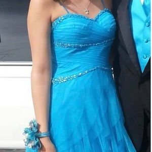 Turquoise Formal Dress